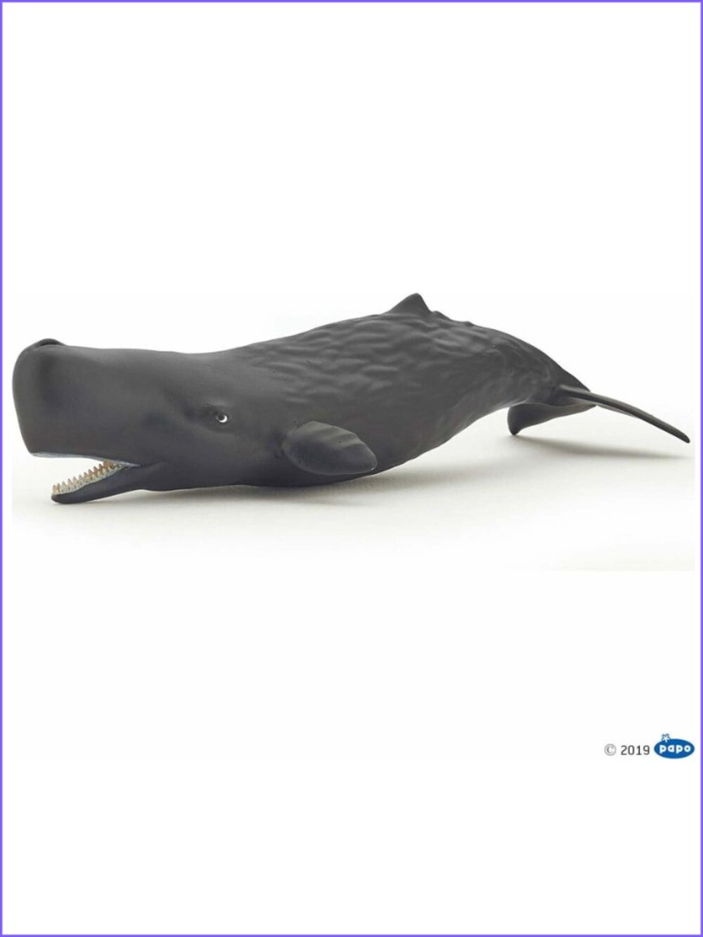 Papo Sperm Whale Calf Animal Figurine New w/Tag Add-On Item Age 3+